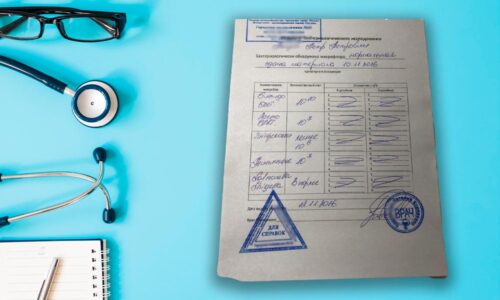 Справка на кишечную форма Справка на кишечную форма