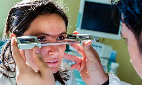 качественная Экзофтальмометрия